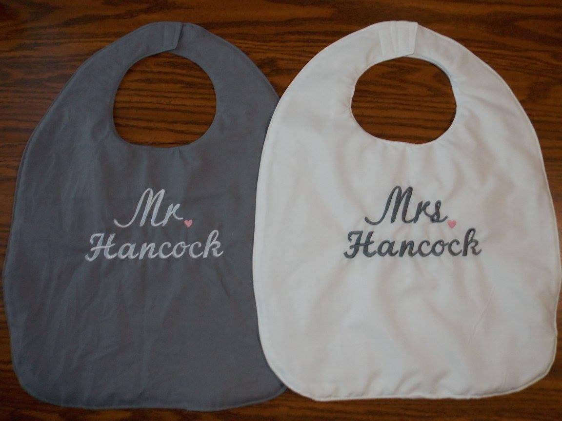 Adult Bib Personalized Adult Bib Monogrammed Bib Personalized Special Needs Bib Monogrammed Adult Bib Holiday Adult Bib Holiday Bib Gag Gift
