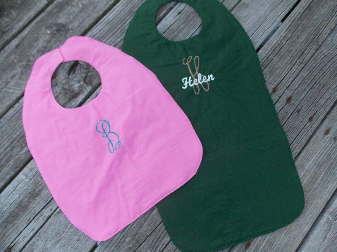 Adult Bib Personalized Adult Bib Monogrammed Bib Personalized Special Needs Bib Monogrammed Adult Bib Holiday Adult Bib Holiday Bib Gag Gift