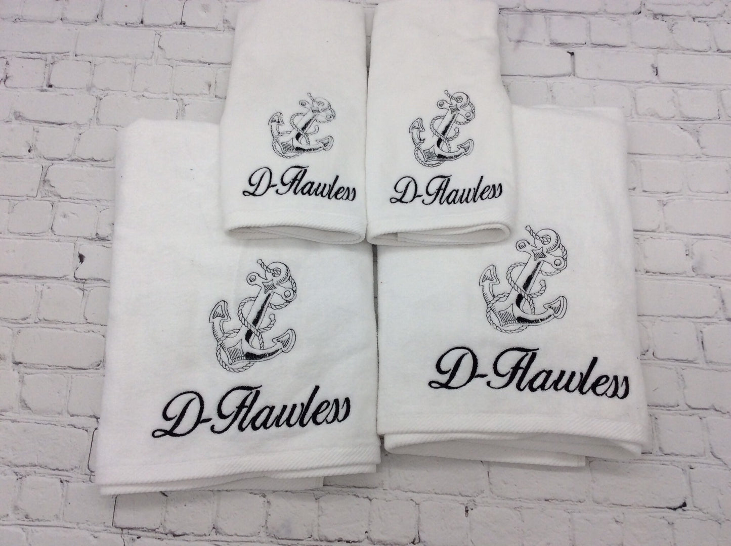 LG Anchor Personalized Beach Towel, Monogrammed Beach Towel, Destination Wedding Towel Personalized Towel Cotton Anniversary Gift Boat Towel